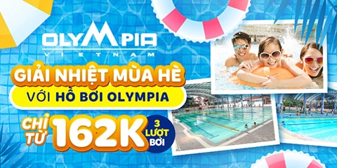 Giải Nhiệt Mùa Hè Cùng Hồ Bơi Olympia